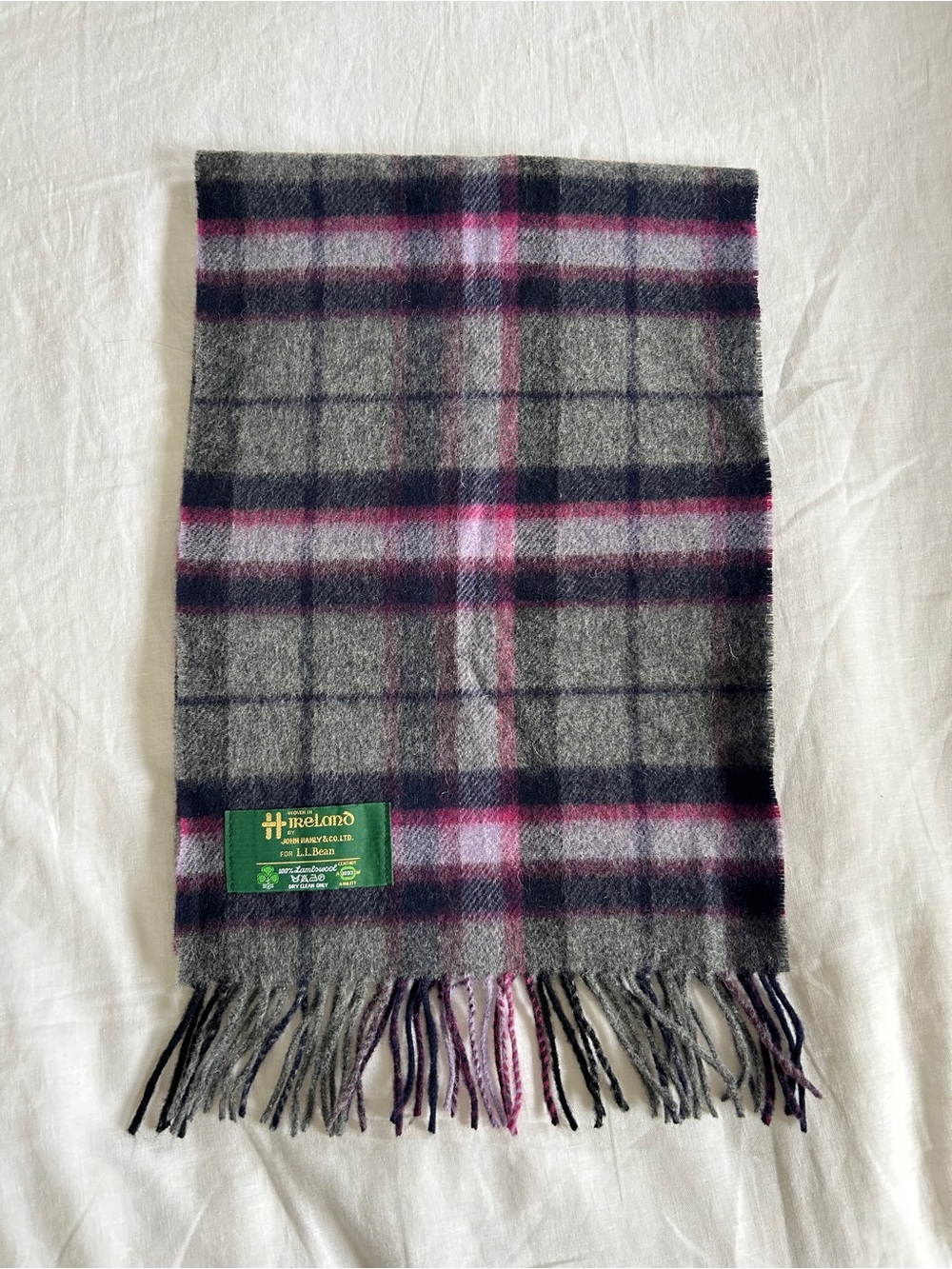 Vintage LL Bean Wool Scarf
